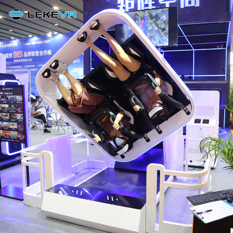 LEKE VR Virtual Reality Cinema Machine Double Seat VR 360 Simulator